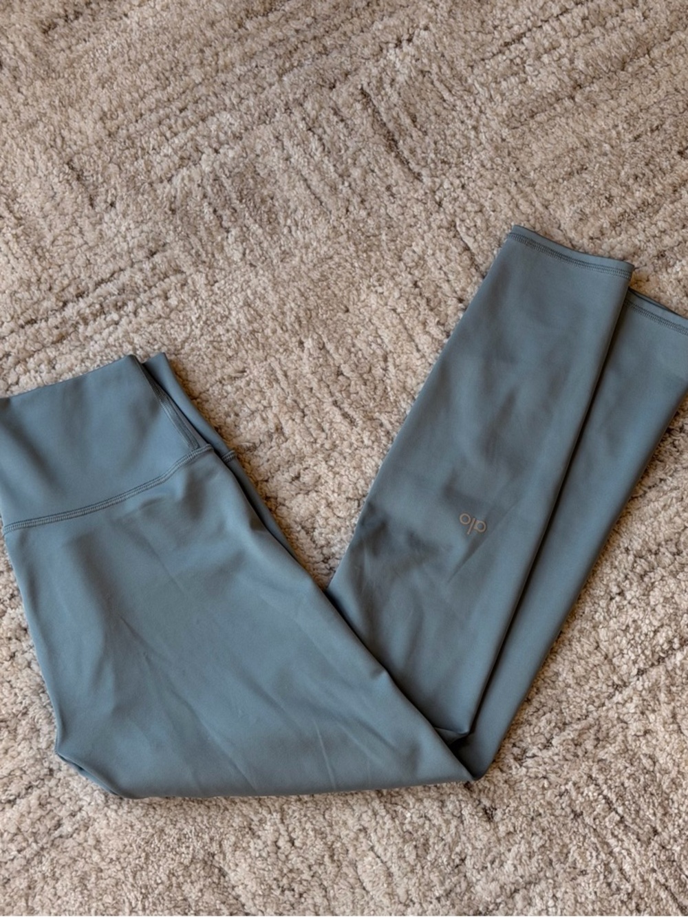 ALO Yoga High-Rise Leggings in Slate Blue